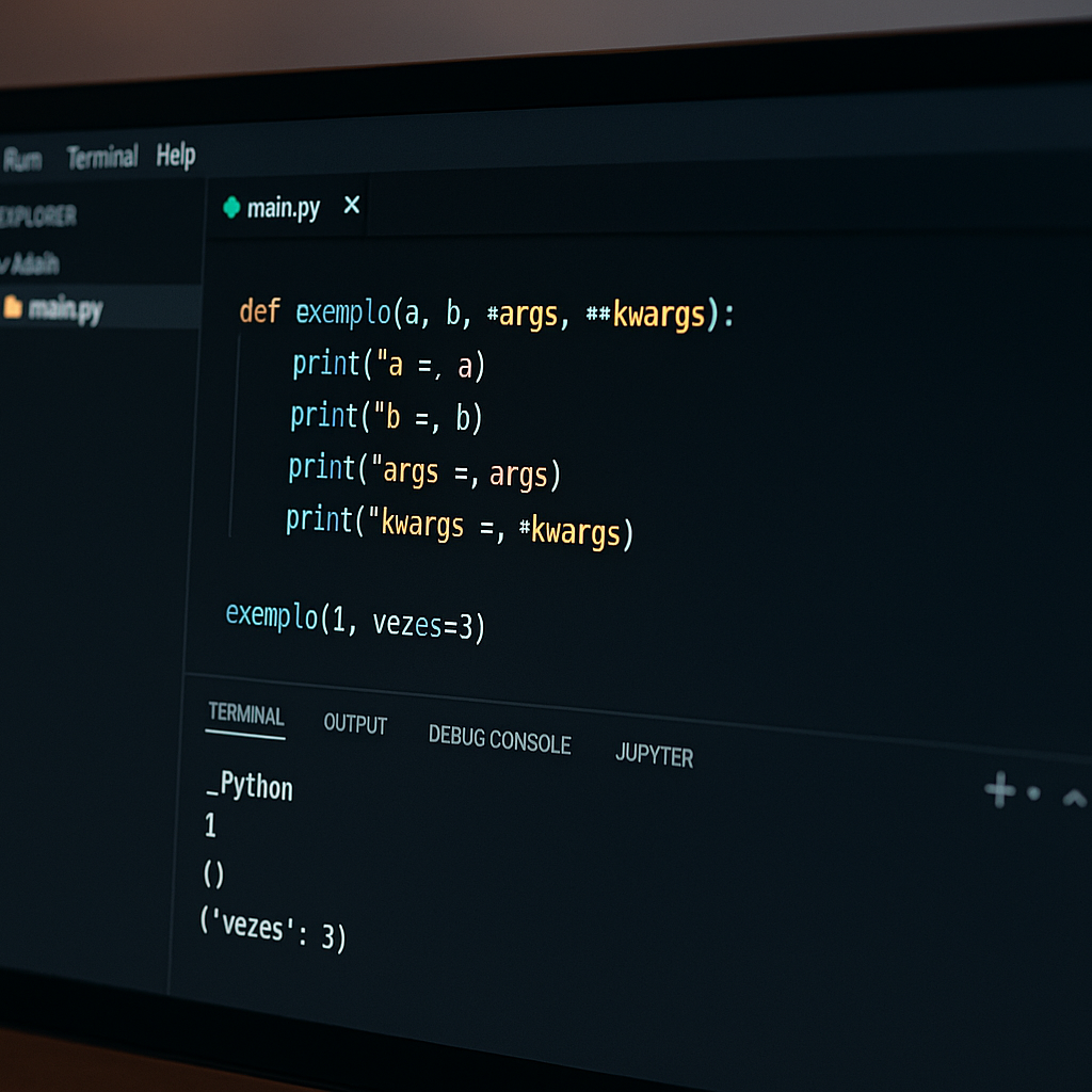 Como Usar args e kwargs em Funções Python