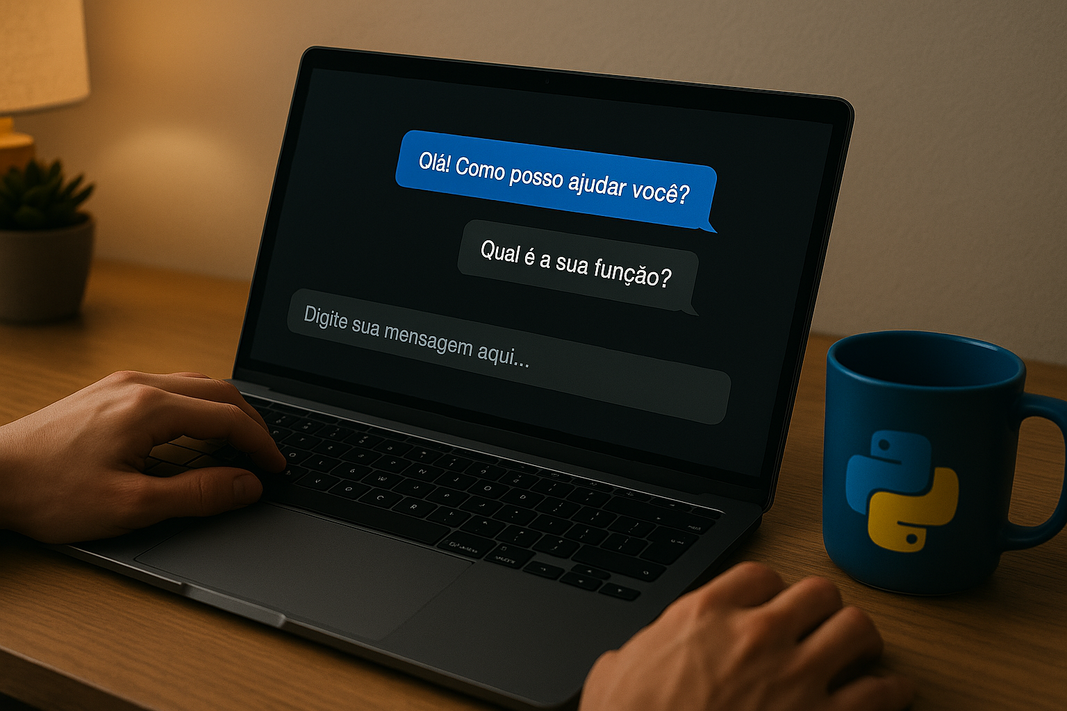 Como Criar um Chatbot com IA em Python (com DialoGPT)