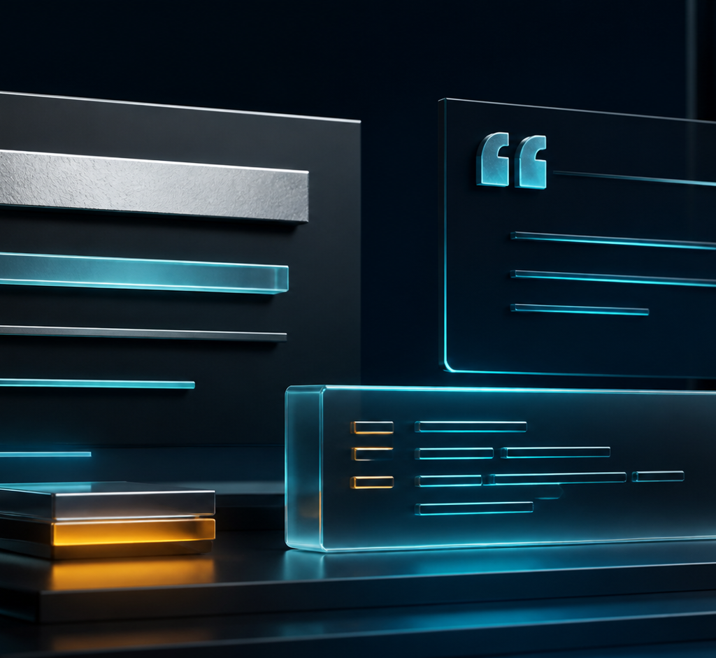 Elementos semânticos de texto HTML