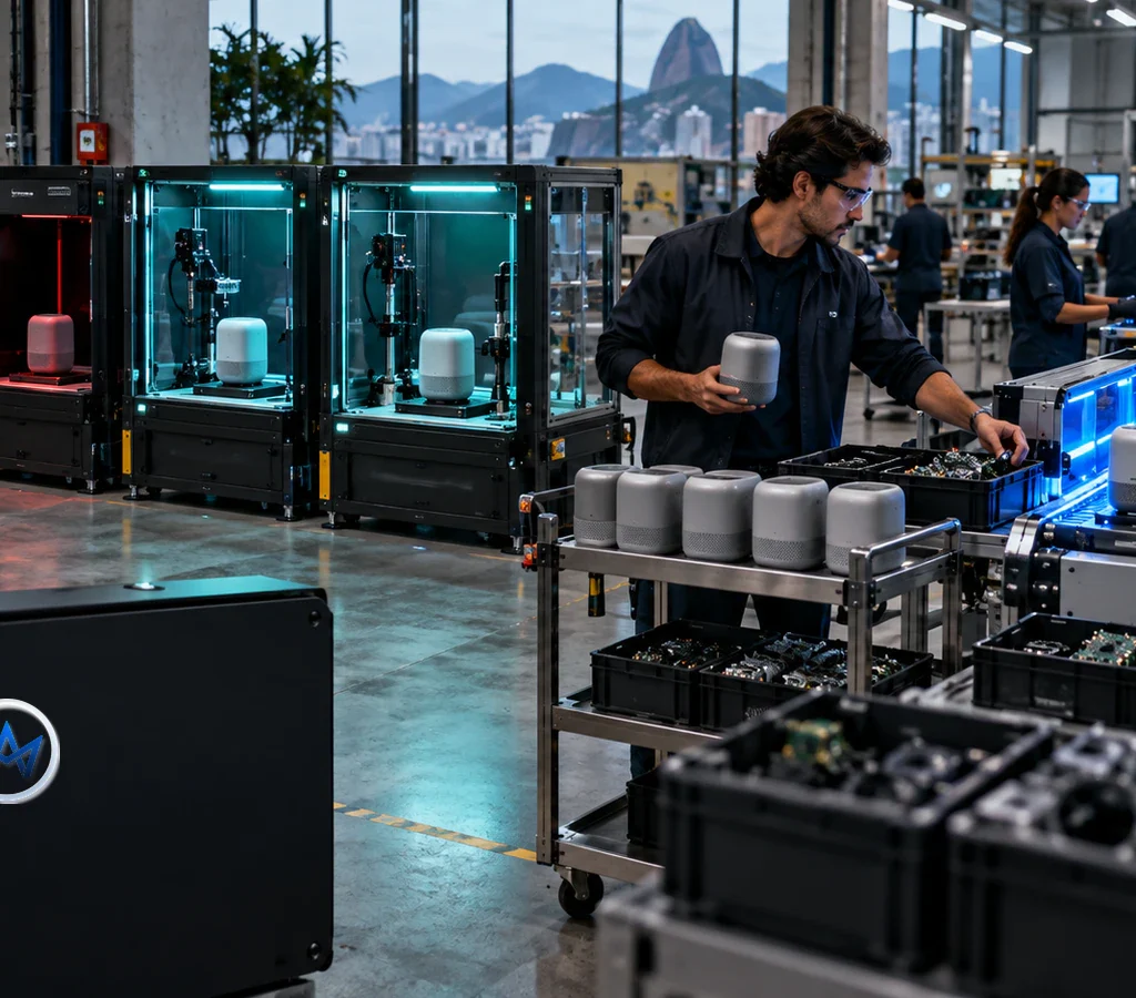 Empreendedor acompanha vários experimentos comerciais pequenos em estações separadas enquanto apenas os resultados validados seguem para uma linha de escala