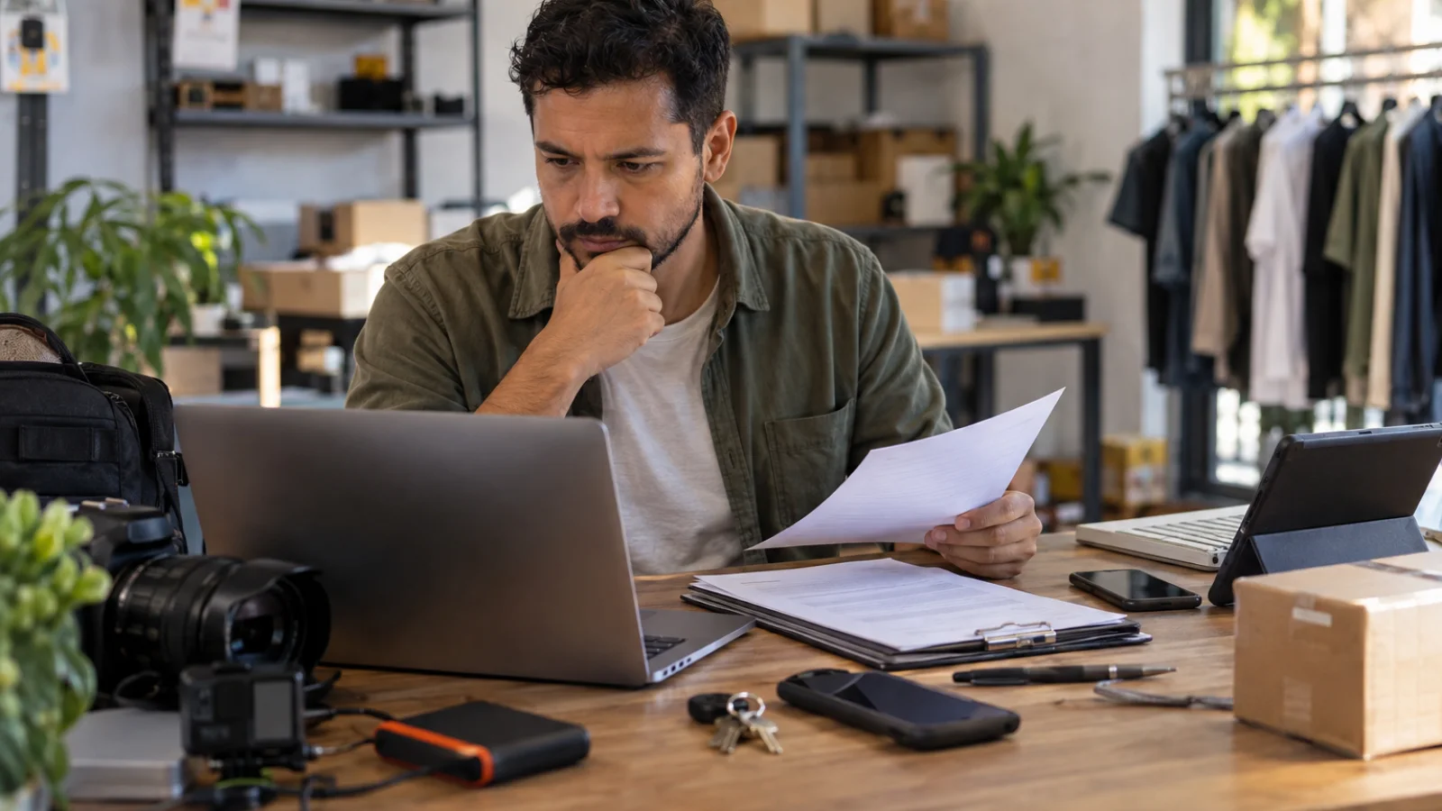 Profissional analisa dependências financeiras e riscos que podem comprometer a continuidade do patrimônio
