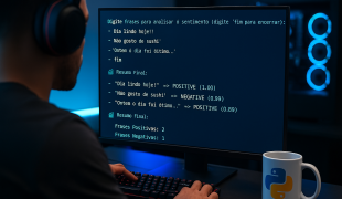 Como fazer Análise de Sentimentos com Python e IA (Passo a Passo)