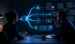 Entrevista de problema transformando relatos de clientes em evidências para decisões de negócio