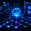 Núcleo de inteligência artificial conectado a agentes, código e uma interface modular de publicação