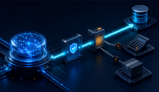 Fluxo seguro de function calling conectando uma inteligência artificial a ferramentas externas validadas